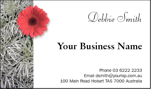 Business Card Design 744 for the Gardening Industry.