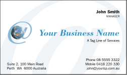 Business Card Design 489 for the MLM Industry.