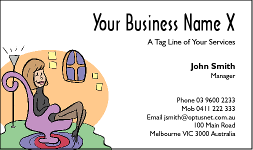 Business Card Design 204 for the Designer Industry.