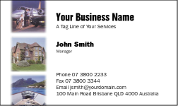 Business Card Design 9 for the Insurance Industry.