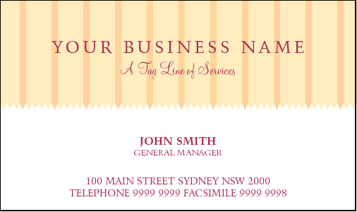 Business Card Design 799 for the Interior Design Industry.