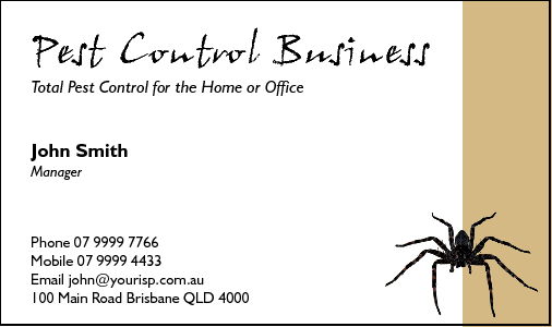 Business Card Design 506 for the Rubbish Removal Industry.