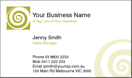 Business Card Design 3599