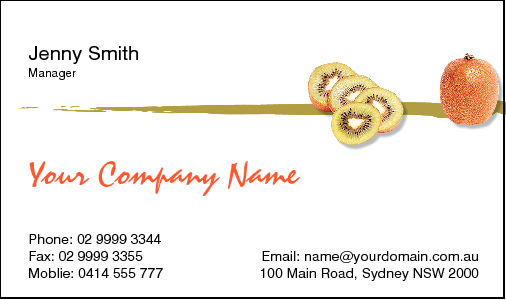 Business Card Design 763