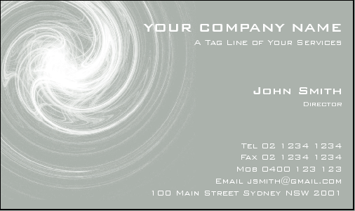 Business Card Design 2237