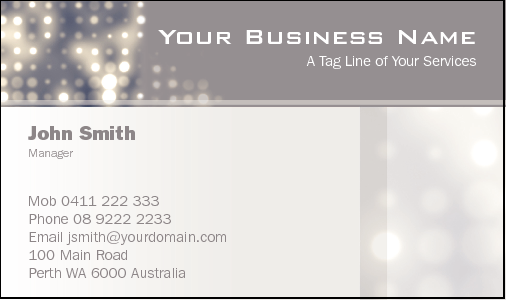 Business Card Design 3468