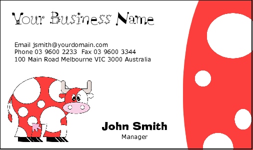 Business Card Design 2269