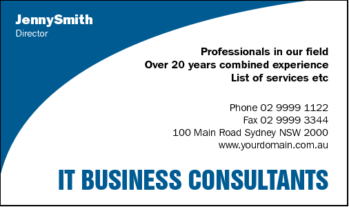 Business Card Design 426