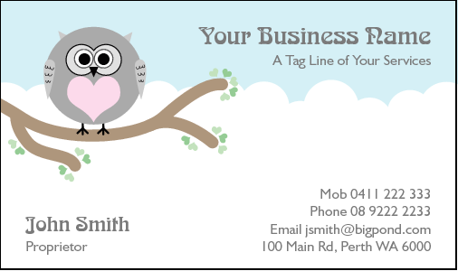 Business Card Design 3263