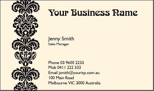 Business Card Design 2638