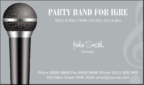 Business Card Design 821