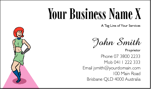 Business Card Design 208