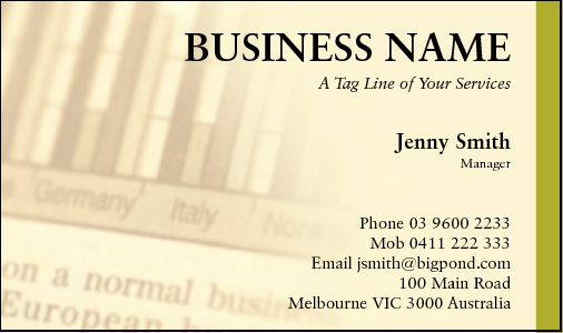 Business Card Design 2419