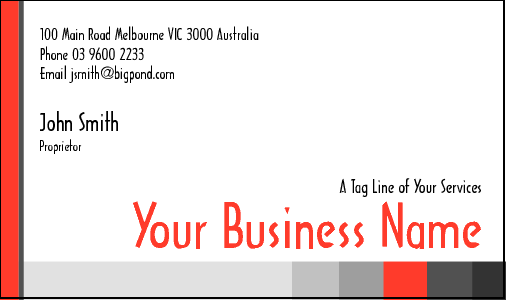 Business Card Design 2328