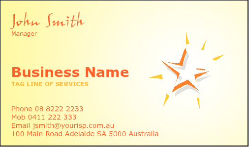 Business Card Design 2481