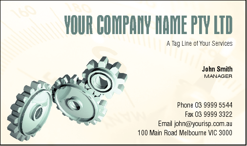 Business Card Design 558