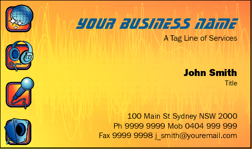 Business Card Design 843