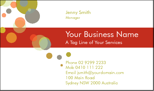 Business Card Design 2914