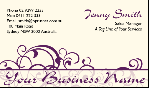 Business Card Design 2463