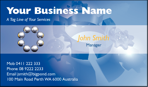 Business Card Design 2442
