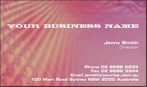 Business Card Design 787