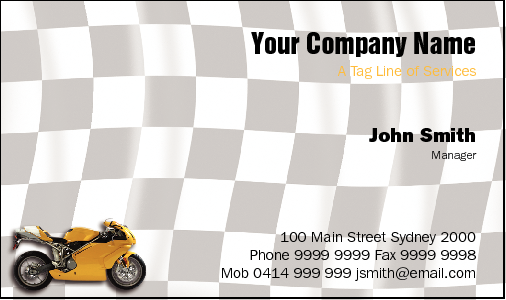 Business Card Design 836