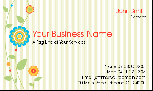 Business Card Design 3733