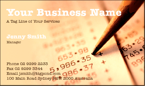 Business Card Design 2343