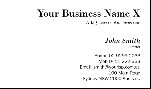 Business Card Design 91