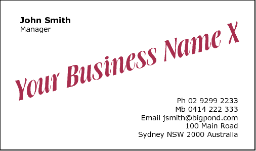Business Card Design 342