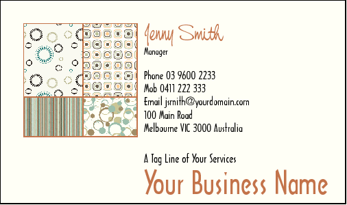 Business Card Design 2557