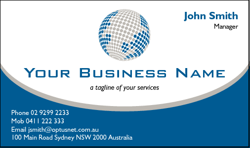 Business Card Design 2825