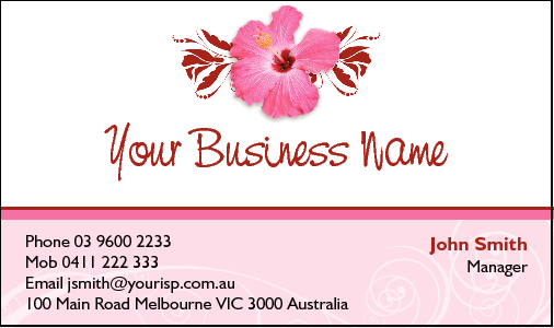 Business Card Design 2542