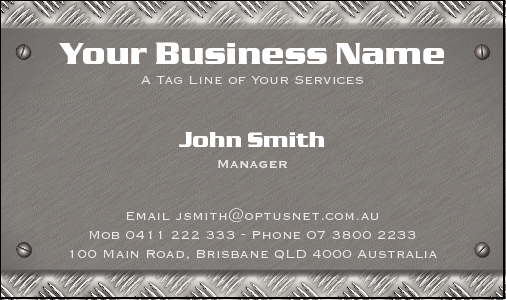 Business Card Design 3501