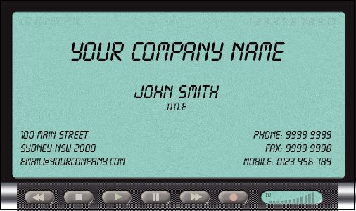 Business Card Design 755