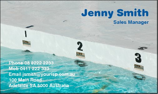 Business Card Design 1973