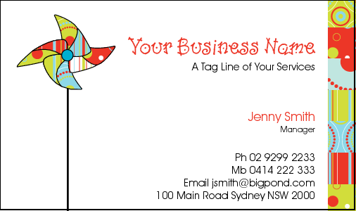 Business Card Design 3847
