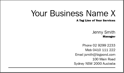Business Card Design 178