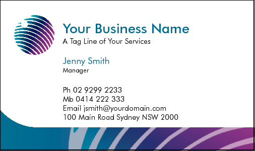 Business Card Design 3320