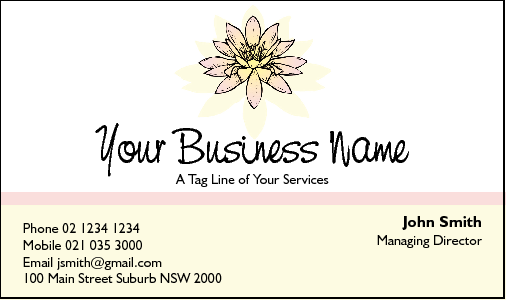 Business Card Design 2244