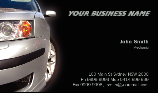 Business Card Design 838