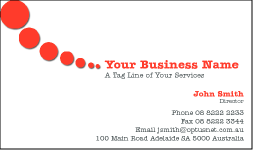 Business Card Design 2141