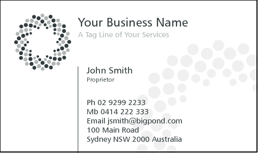 Business Card Design 3322
